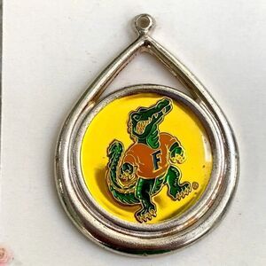 .999 Gator UF Sterling Silver Pendant